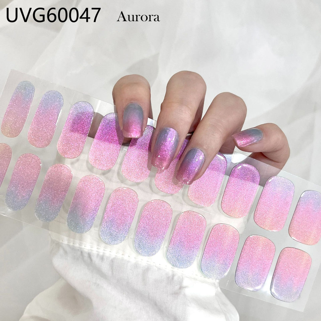 UV Gel Nail Sticker Semi-cured Semi-baked UV Nail Beauty Patch
