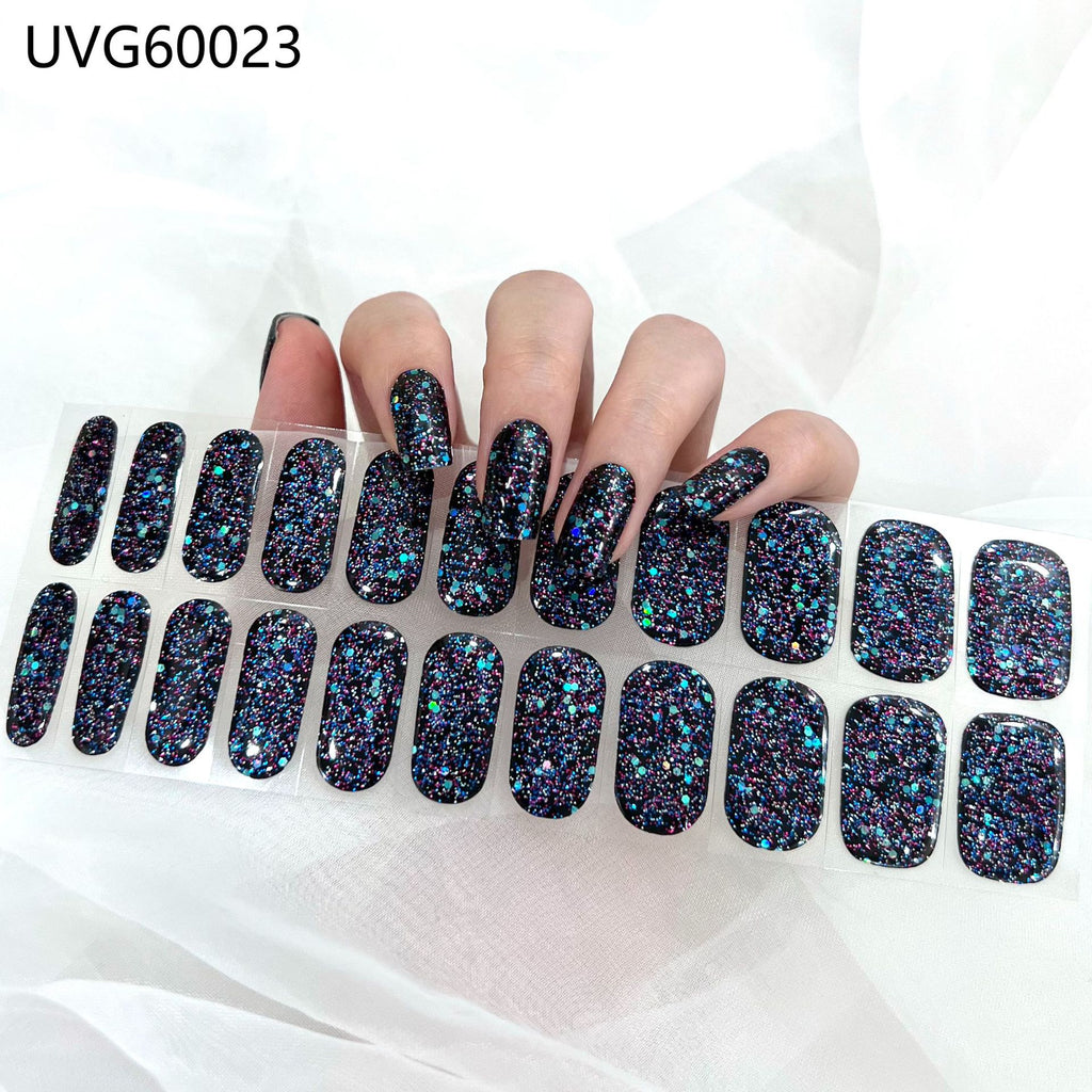 UV Gel Nail Sticker Semi-cured Semi-baked UV Nail Beauty Patch