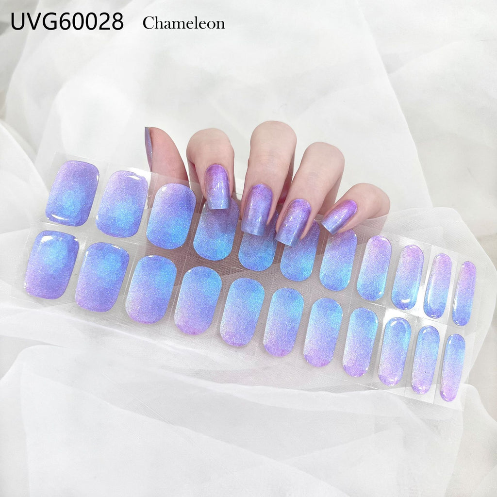 UV Gel Nail Sticker Semi-cured Semi-baked UV Nail Beauty Patch