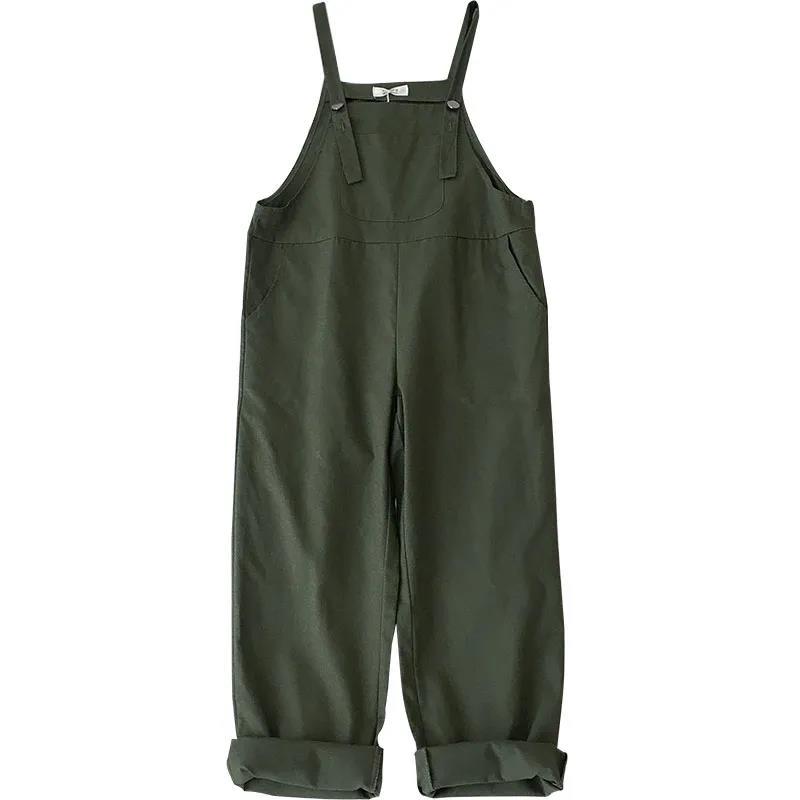 Summer Suspender Pants Korean-style Loose-fit Slimming For Female Students