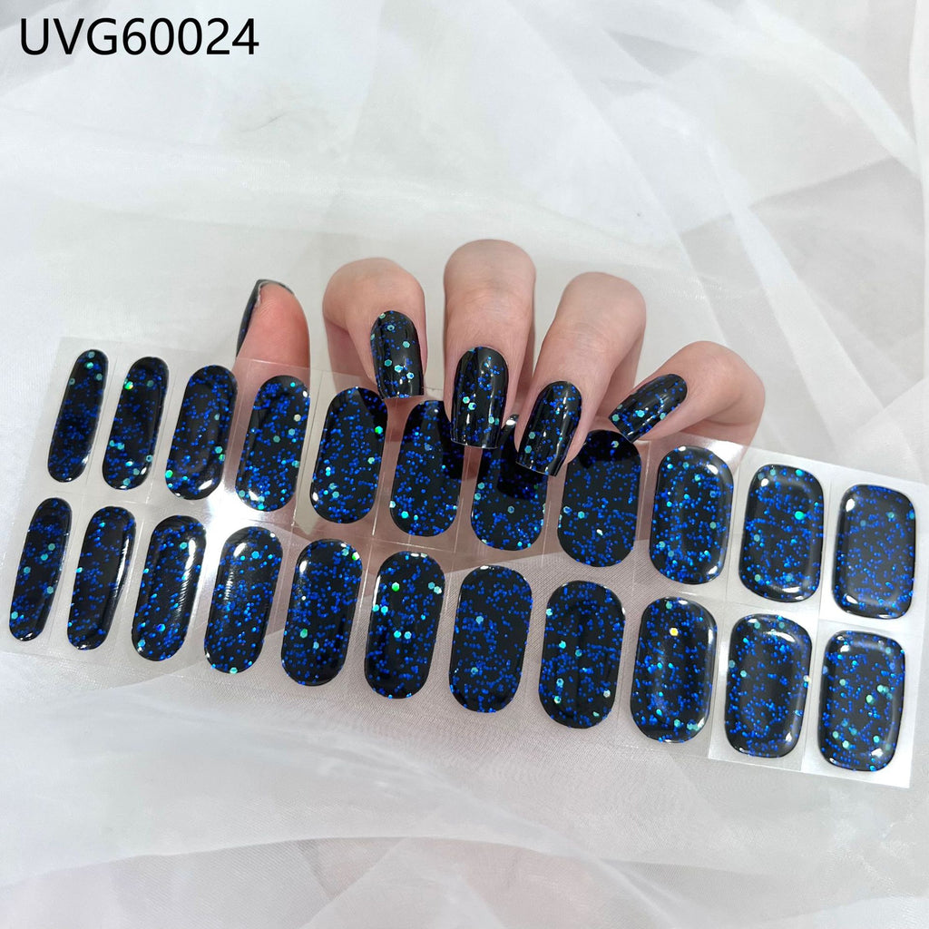 UV Gel Nail Sticker Semi-cured Semi-baked UV Nail Beauty Patch