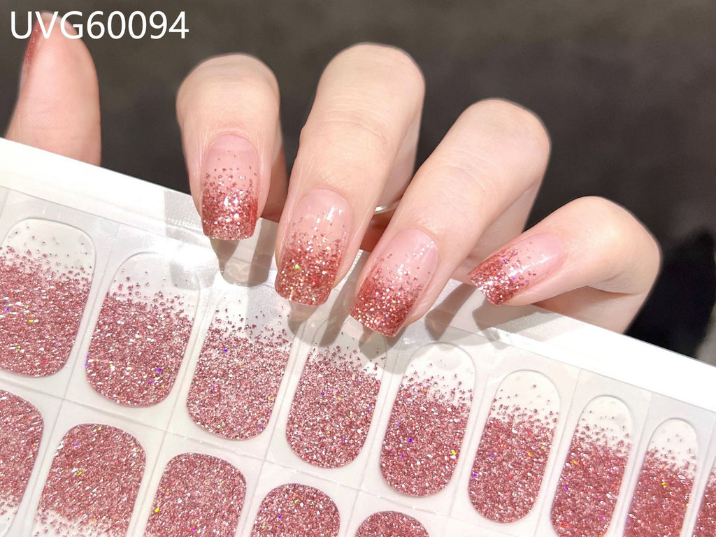 UV Gel Nail Sticker Semi-cured Semi-baked UV Nail Beauty Patch