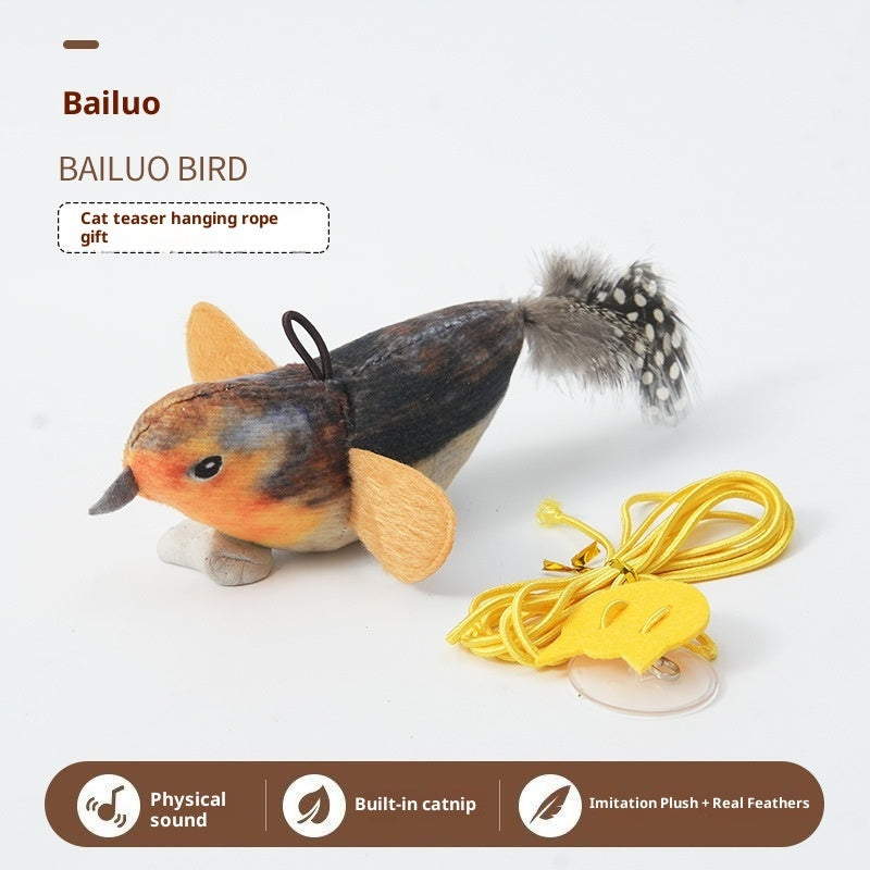 Electric Sound Simulation Bird Cat Toy Cat Teaser