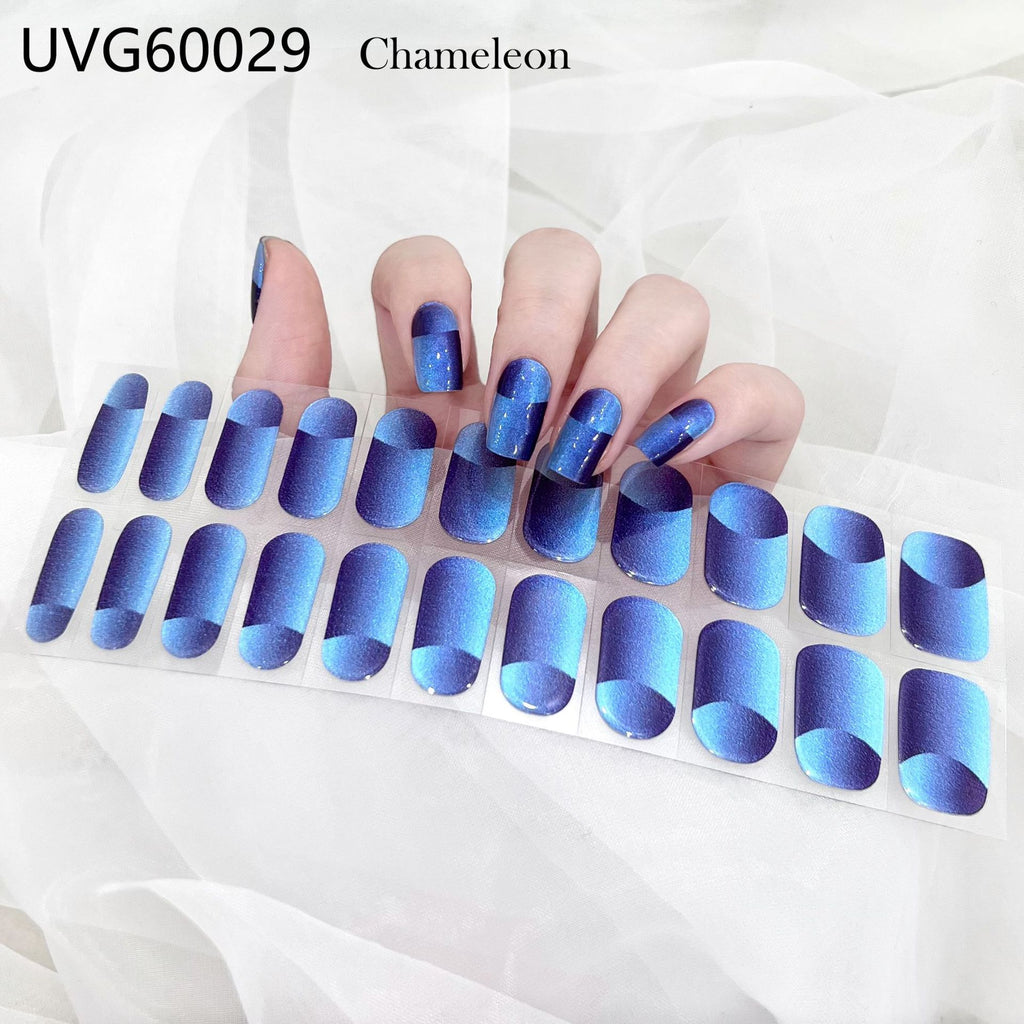 UV Gel Nail Sticker Semi-cured Semi-baked UV Nail Beauty Patch