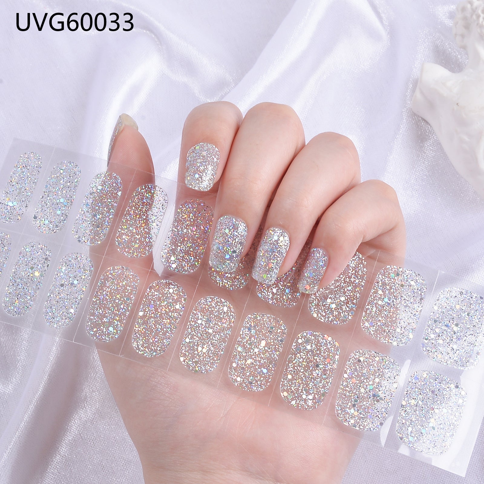 UV Gel Nail Sticker Semi-cured Semi-baked UV Nail Beauty Patch