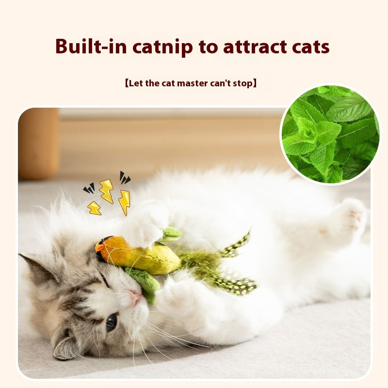Electric Sound Simulation Bird Cat Toy Cat Teaser