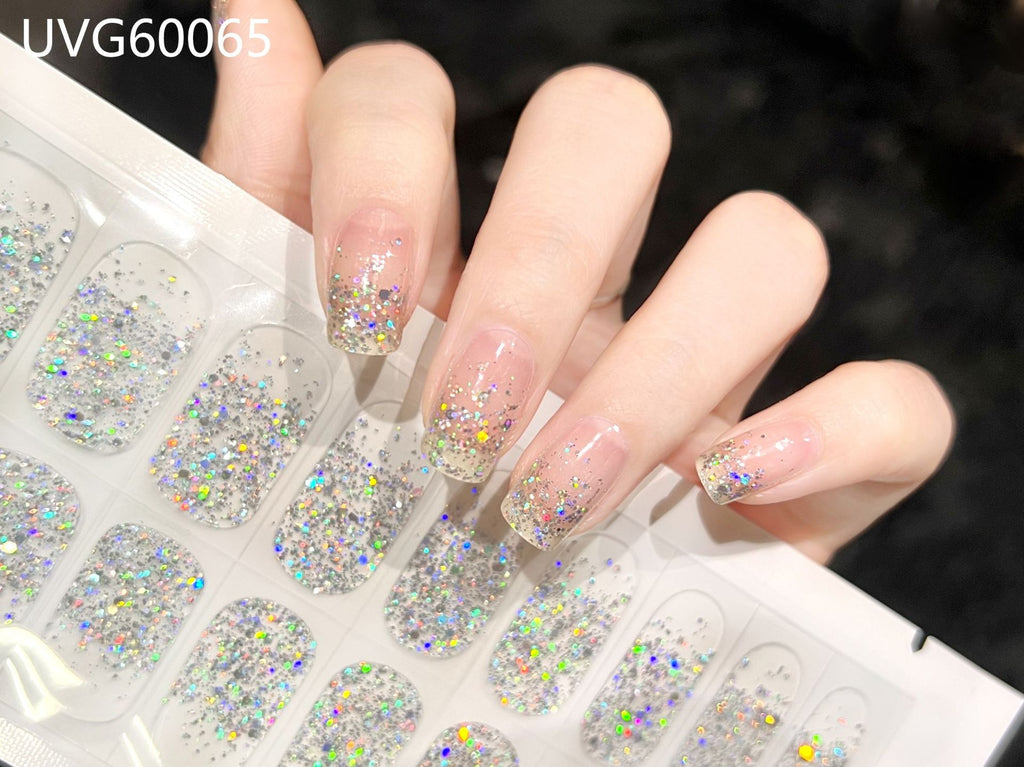 UV Gel Nail Sticker Semi-cured Semi-baked UV Nail Beauty Patch