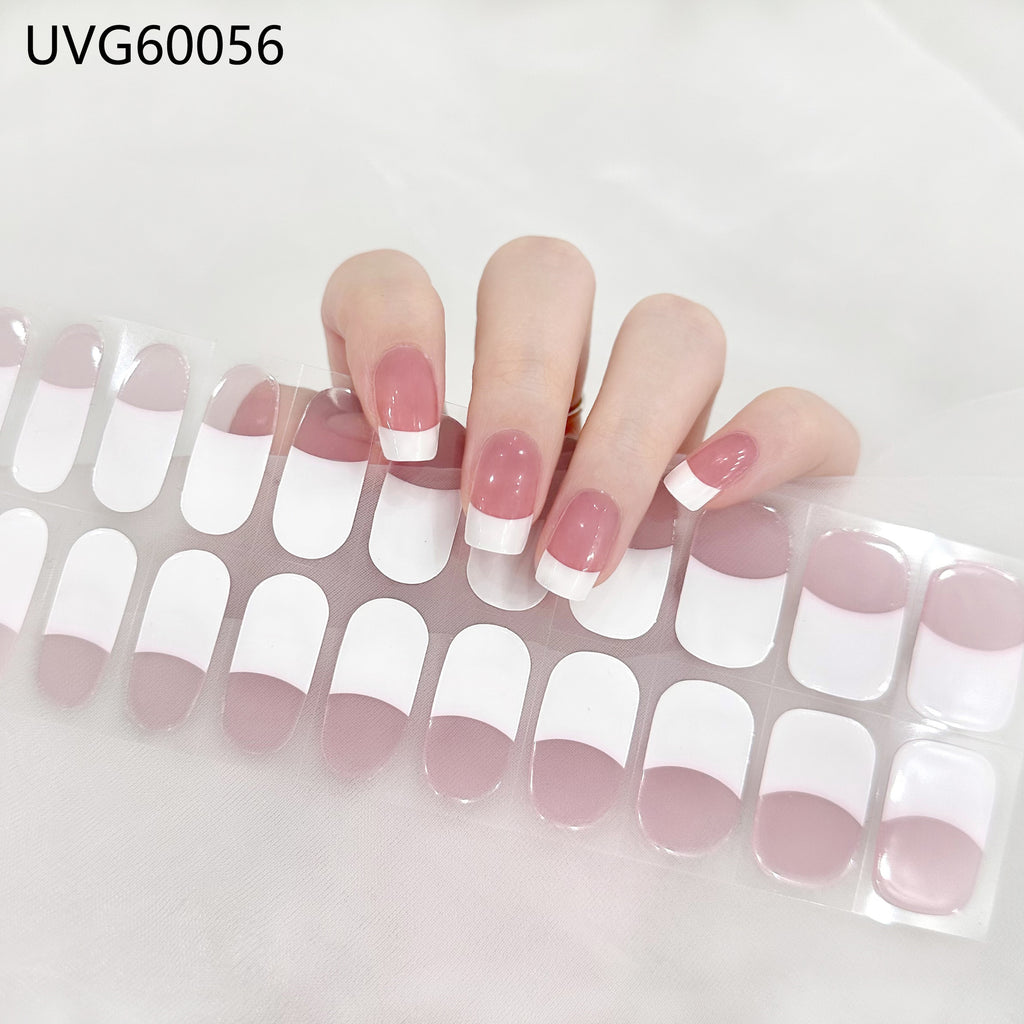 UV Gel Nail Sticker Semi-cured Semi-baked UV Nail Beauty Patch