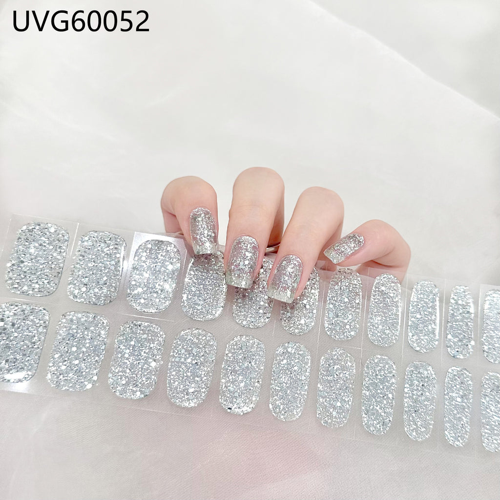 UV Gel Nail Sticker Semi-cured Semi-baked UV Nail Beauty Patch