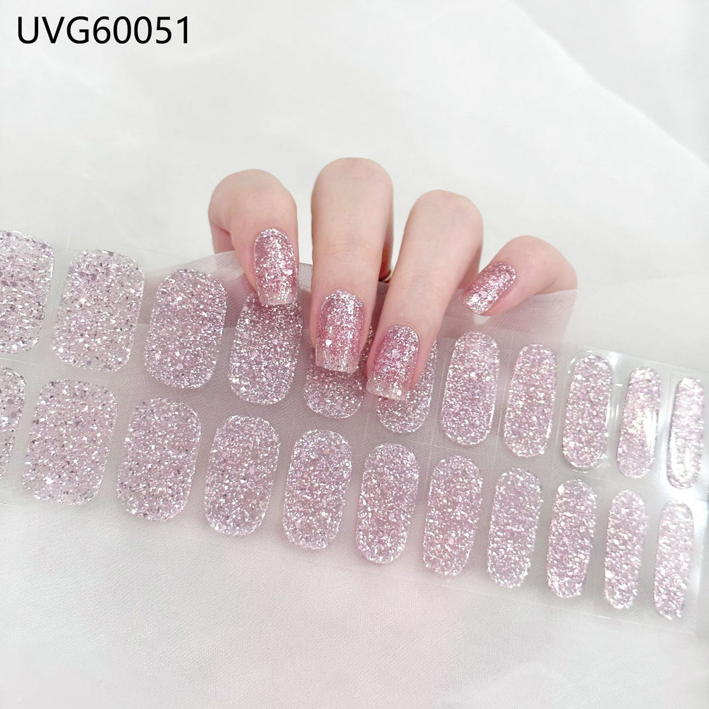 UV Gel Nail Sticker Semi-cured Semi-baked UV Nail Beauty Patch
