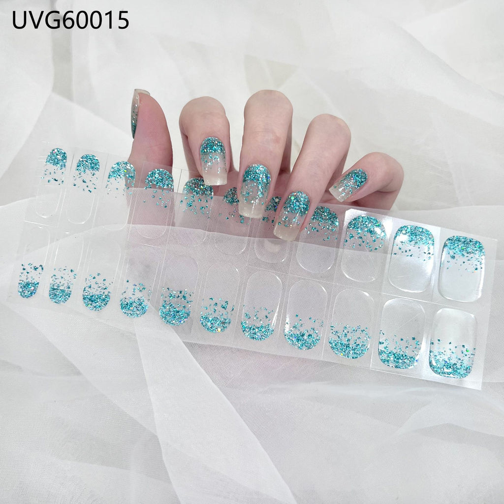 UV Gel Nail Sticker Semi-cured Semi-baked UV Nail Beauty Patch