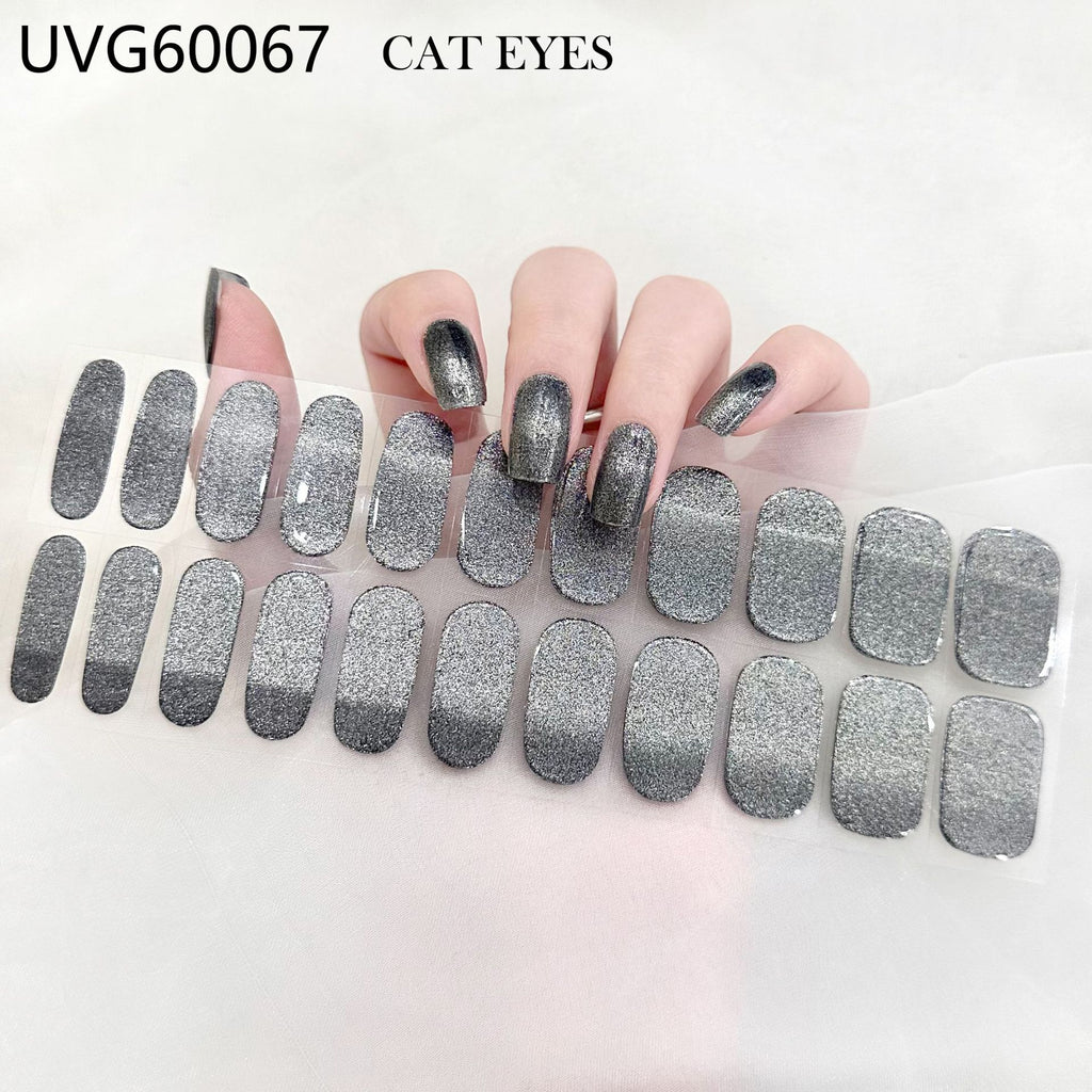 UV Gel Nail Sticker Semi-cured Semi-baked UV Nail Beauty Patch