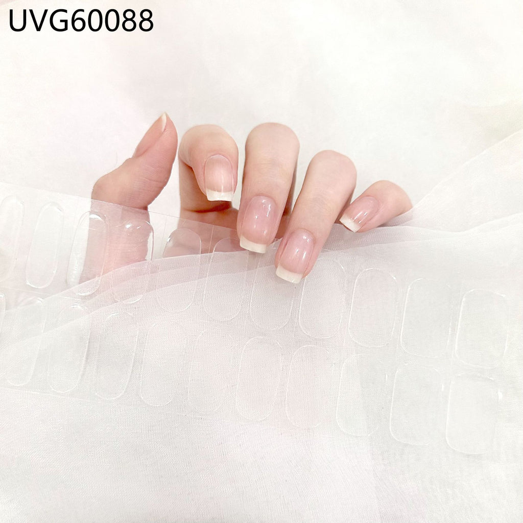 UV Gel Nail Sticker Semi-cured Semi-baked UV Nail Beauty Patch