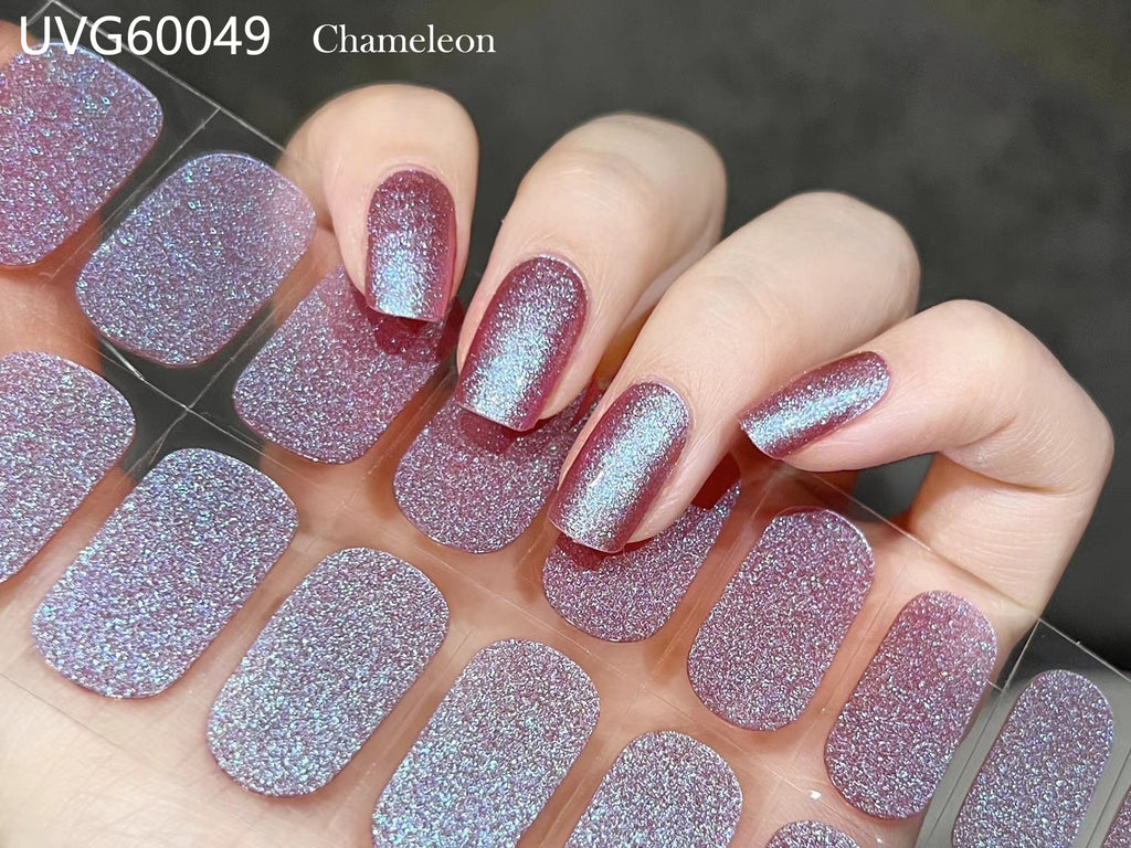 UV Gel Nail Sticker Semi-cured Semi-baked UV Nail Beauty Patch